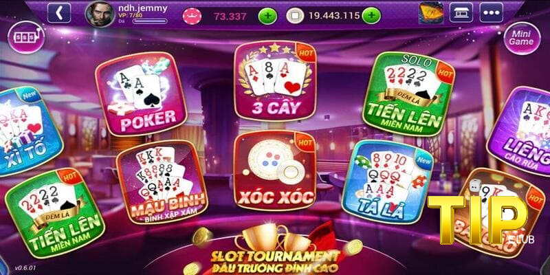Sảnh game bài tại Tipclub an toàn và công bằng tuyệt đối Sảnh game bài tại Tipclub an toàn và công bằng tuyệt đối