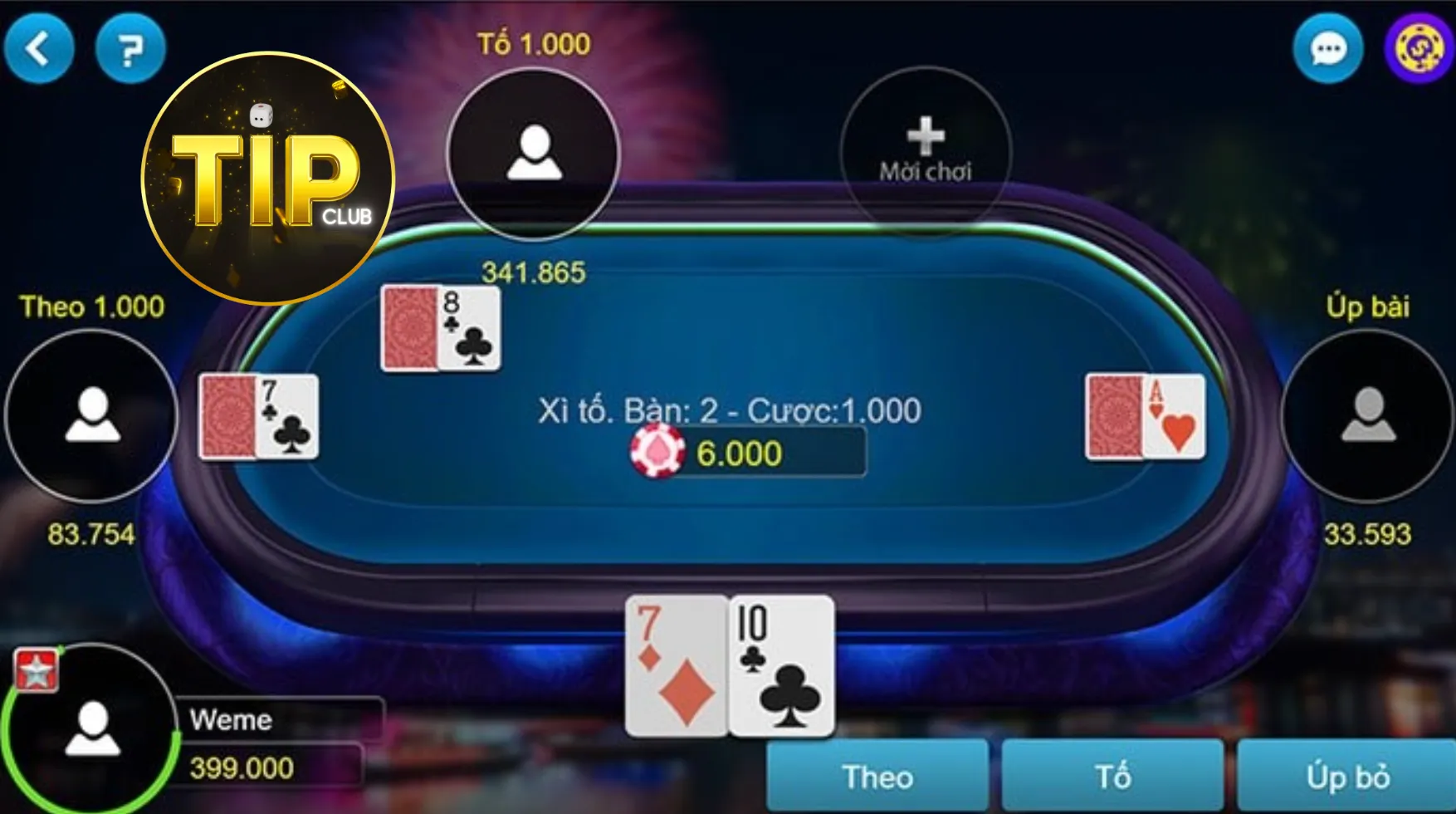 Khi chơi xì tố tại Tipclub cần nắm rõ luật game Khi chơi xì tố tại Tipclub cần nắm rõ luật game